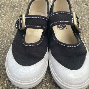 Toddler girl Mary Jane Vans GUC